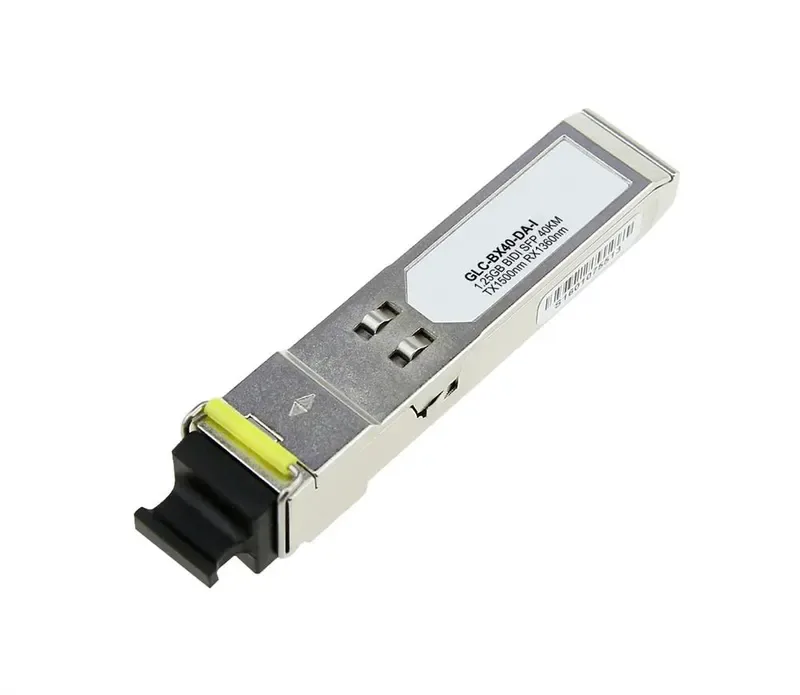 Cisco GLC-BX40-DA-I 1.25Gb/s 1000Base-BX40-D Single-Mode Fiber 40km 1490nm-TX/1310nm-RX LC Connector SFP Transceiver Module Spare