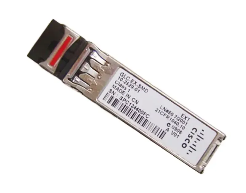 GLC-EX-SMD - Cisco 1.25Gb/s 1000Base-EX Single-Mode Fiber 40km 1310nm Duplex LC Connector SFP Transceiver Module