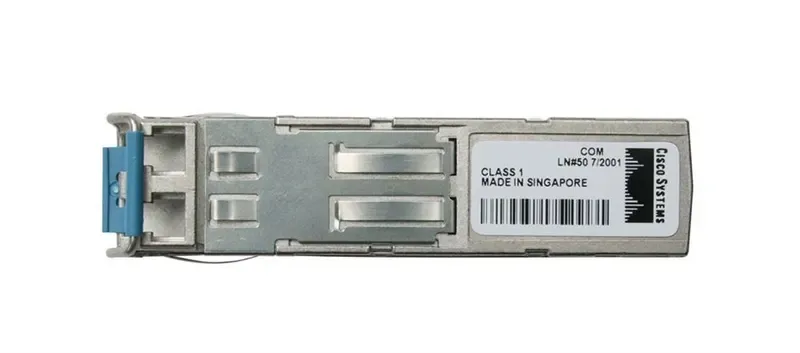 GLCLHSM1 - Cisco 1Gb/s 1000Base-LX/LH Single-Mode Fiber 10km 1310nm Duplex LC Connector SFP Transceiver Module