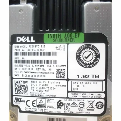 GN9D1 - Dell 1.6TB SAS 12Gb/s (MLC) 2.5-inch Hot-pluggable Solid State Drive for 13G PowerEdge Server