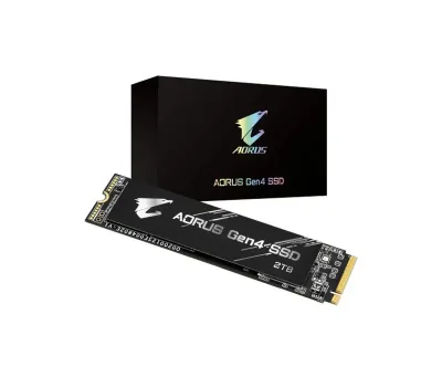 GP-AG42TB - Gigabyte Technology Aorus Gen4 2TB Triple-Level Cell PCI Express 4.0 x4 M.2 2280 Solid State Drive