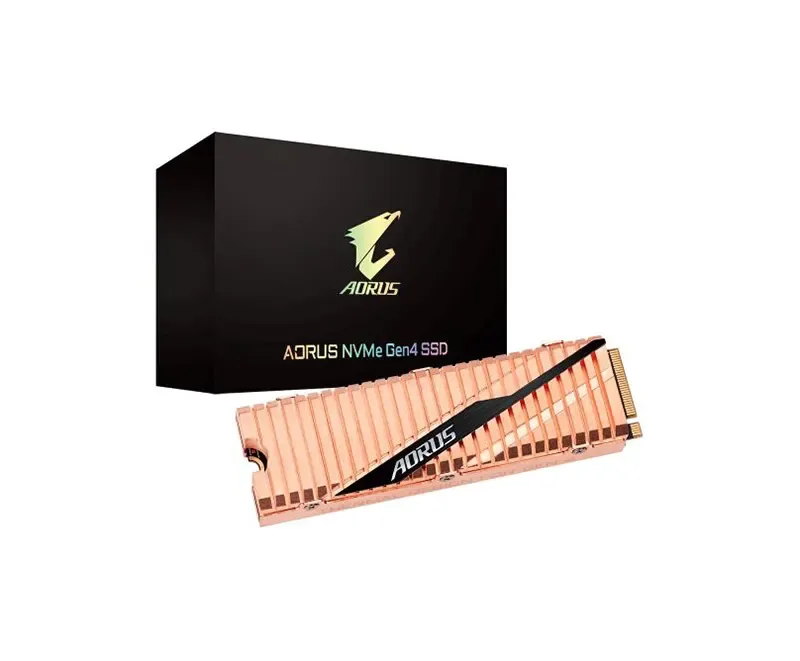 GP-ASM2NE6200TTTD - Gigabyte Technology Aorus NVMe Gen4 2TB Triple-Level Cell PCI Express 4.0 x4 NvMe M.2 2280 Solid State Drive