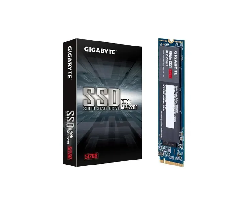 GP-GSM2NE3512GNTD - Gigabyte Technology 512GB PCI Express 3.0 x4 NvMe M.2 2280 Solid State Drive