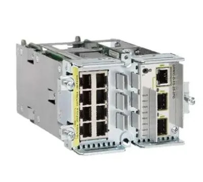 GRWIC-D-ES-2S-8PC - Cisco Ethernet Switch 1Gb/s 10/100/1000Base-T Multi-Mode 9 x Ports Expension Slot RJ-45 Connector SFP (mini-GBIC) Module