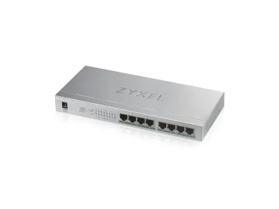 GS1008HP - ZyXEL 8-Port GbE Unmanaged PoE Switch