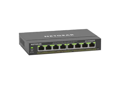 GS308EPP - NetGear 300 SOHO Plus 8-Port Gigabit Ethernet PoE+ Smart Managed Plus Switch