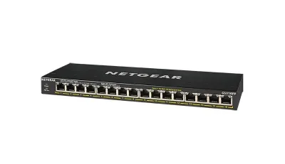 GS316PP - NetGear 300 SOHO FlexPoE 16-Port Gigabit Ethernet PoE+ (183W) Unmanaged Switch