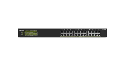 GS324PP - NetGear 24-Port Gigabit Ethernet PoE+ (380W) Unmanaged Switch