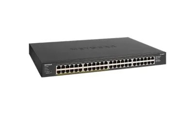 GS348PP - NetGear 48-Port Gigabit Ethernet with 24-Ports PoE+ (380W) Unmanaged PoE+ Switch