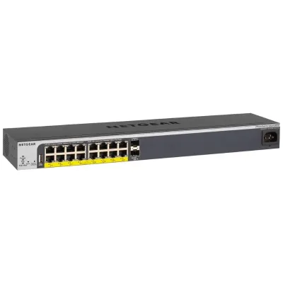GS418TPP - NetGear ProSafe 16-Port Gigabit PoE+ with 2x SFP Smart Layer 3 Switch