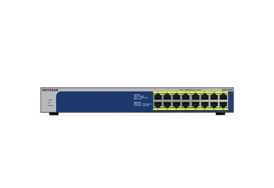 GS516PP - NetGear 16-Port Gigabit Ethernet High-Power PoE+ (260W) Unmanaged Switch
