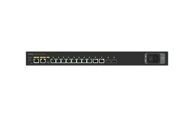 GSM4212P - NetGear M4250-10G2XF-PoE+ AV Line 8x 1000Base-T PoE+ 125W, 2x 1000Base-T with 2x SFP+ Managed Switch