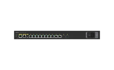 GSM4212PX - NetGear M4250-10G2XF-PoE+ AV Line 8x 1000Base-T PoE+ 240W , 2x 1000Base-T with 2x SFP+ Managed Switch