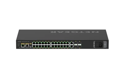 GSM4230P - NetGear M4250-26G4XF-PoE+ AV 24x 1000Base-T PoE+ with 2x 1000Base-T 4x SFP Managed Layer 3 Switch