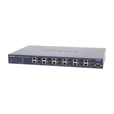 GSM7212 - NetGear ProSafe 12-Ports 10/100/1000Mbps Layer 2 Managed Gigabit Ethernet Switch