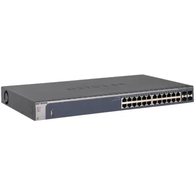 GSM7224 - NetGear ProSafe 24-Ports 10/100/1000Mbps Layer 2 Managed Gigabit Ethernet Switch