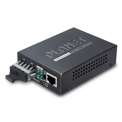 GT-802S - Planet 10/100/1000Base-T to 1000LX Gigabit Media Converter