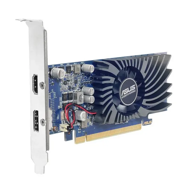 GT1030-2G-BRK - Asus GeForce GT 1030 Graphic Card 1266MHz Core 1506MHz Boost Clock 2GB GDDR5 PCI Express 3.0 Low-profile Single Slot Space Required