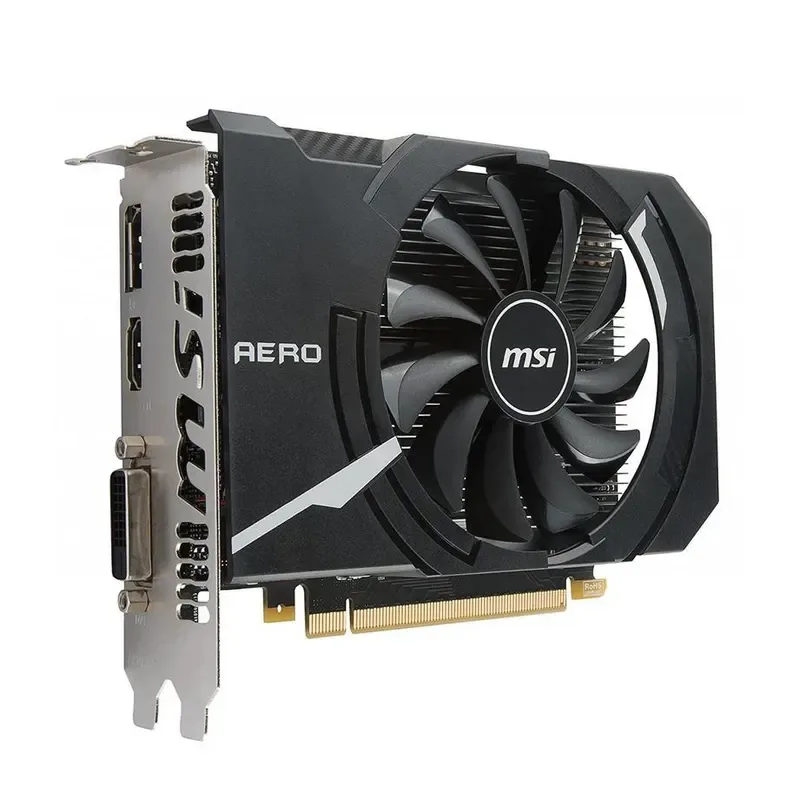 GTX1050AEROITX2GOC - MSI Nvidia GeForce GTX 1050 2GB GDDR5 128-Bit HDMI / DisplayPort /Dual-Link DVI-I PCI Express 3.0 x16 Video Graphics Card