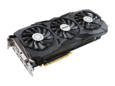 GTX1080TIDUKE11G - MSI Nvidia GeForce GTX 1080 Ti 11GB GDDR5X 328-Bit PCI-Express 3.0 x16 Graphics Card