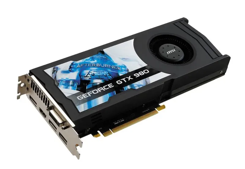 GTX9804GD5OCV1-A1 - MSI GeForce GTX 980 4GB GDDR5 256-Bit PCI Express x16 3.0 DVI/ HDMI/ DisplayPort Video Graphics Card