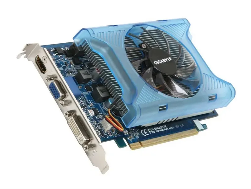 GV-N220OC-1GI - Gigabyte GeForce GT 220 1GB DDR3 128-Bit PCI Express 2.0 Video Graphics Card