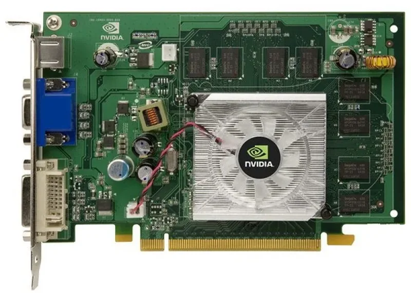 GX612-69001 - HP Nvidia GeForce 8500 GT 256MB DDR2 128-Bit PCI Express x16 Video Graphics Card