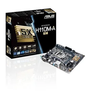 Asus H110M-A/DP Desktop Motherboard Intel H110 Chipset Socke LGA1151