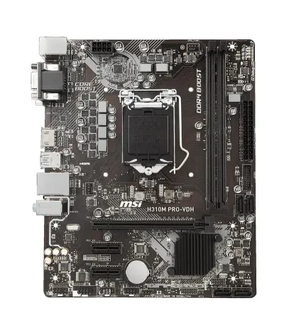 H310MPROVDH - MSI H310M PRO-VDH Desktop Motherboard Intel H310 Chipset Socket H4 LGA-1151
