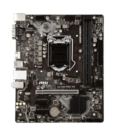 H310MPROVH - MSI H310M PRO-VH Desktop Motherboard Intel H310 Chipset Socket H4 LGA-1151