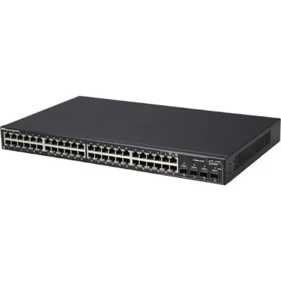 H3MDW - Dell Networking N2048P 48 x Ports 10/100/1000Base-TX PoE+ + 2 x Ports 10GBase-X SFP+ Rack-Mountable 1U Layer 3 Managed Gigabit Ethernet Switch