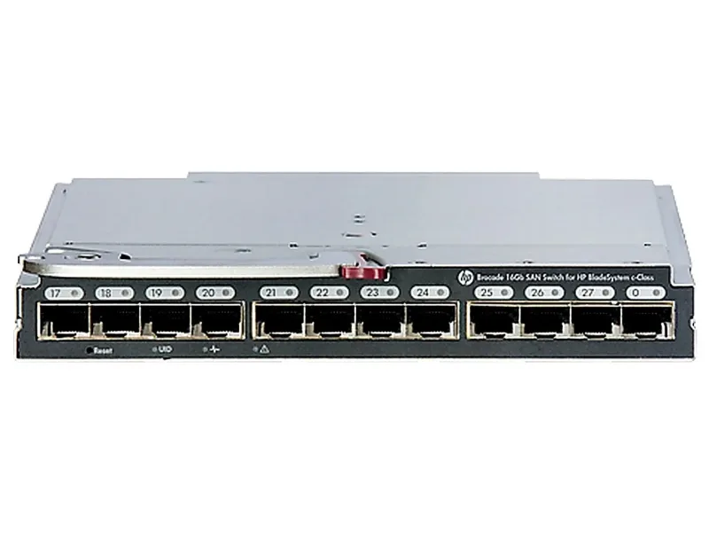 HPE H6Y12A 16Gb Fibre Channel 28-Ports(16x 16Gb Fibre Channel (internal) 12x 16Gb Fibre Channel) Managed Embedded SAN switch module for HPE BladeSystem c-Class, optimized for CS 900 SAP HANA Storage N