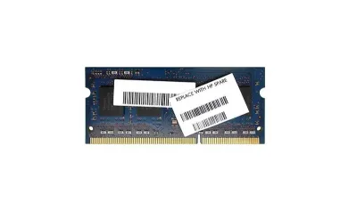 H6Y75UT - HP 4GB PC3-12800 DDR3-1600MHz non-ECC Unbuffered CL11 204-Pin SoDimm 1.35V Low Voltage Single Rank Memory