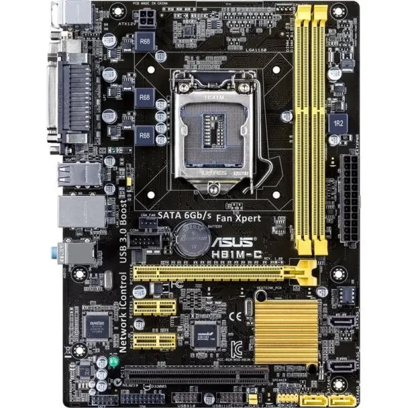 Asus H81M-C/CSM/C/SI Intel H81 Chipset LGA1150 MicroATX Motherboard