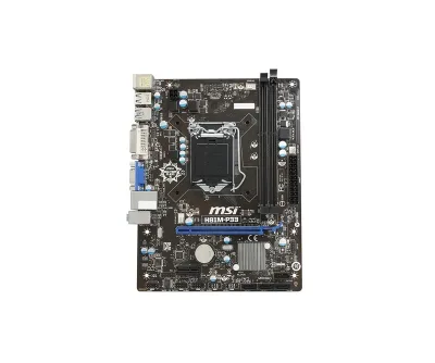 H81M-P33-KIT - MSI H81M-P33 Desktop Motherboard Intel H81 Chipset Socket H3 LGA-1150 10 Pack