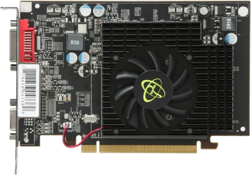 HD-465X-YAF2 - XFX Radeon HD 4650 512MB 64-Bit DDR2 PCI Express 2.0 x16 D-Sub/ DVI/ HDTV/ S-Video Out/ HDCP Ready Video Graphics Card