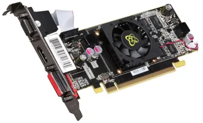 HD-545X-CLH2 - XFX Radeon HD 5450 2GB GDDR3 VGA/ DVI/ HDMI Low Profile PCI Express Video Graphics Card