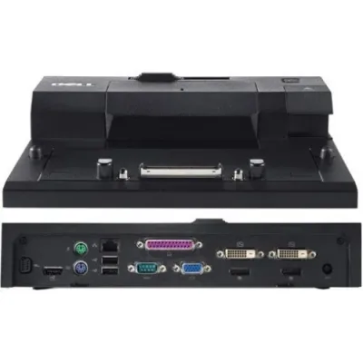 HD303 - Dell D-Port Advanced Port Replicator with 90-Watts AC Adapter for Latitude D-Family and Precision Laptops (Refurbished / Grade-A)
