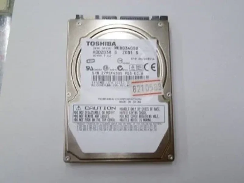 HDD2D38D - Toshiba 80GB 5400RPM SATA 1.5GB/s 8MB Cache 2.5-inch Hard Disk Drive