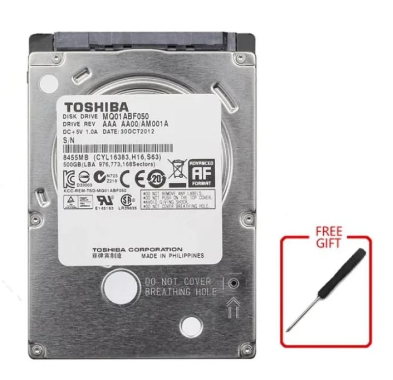 HDD2H0195MM - Toshiba 320GB 5400RPM SATA 1.5GB/s 8MB Cache 2.5-inch Hard Disk Drive