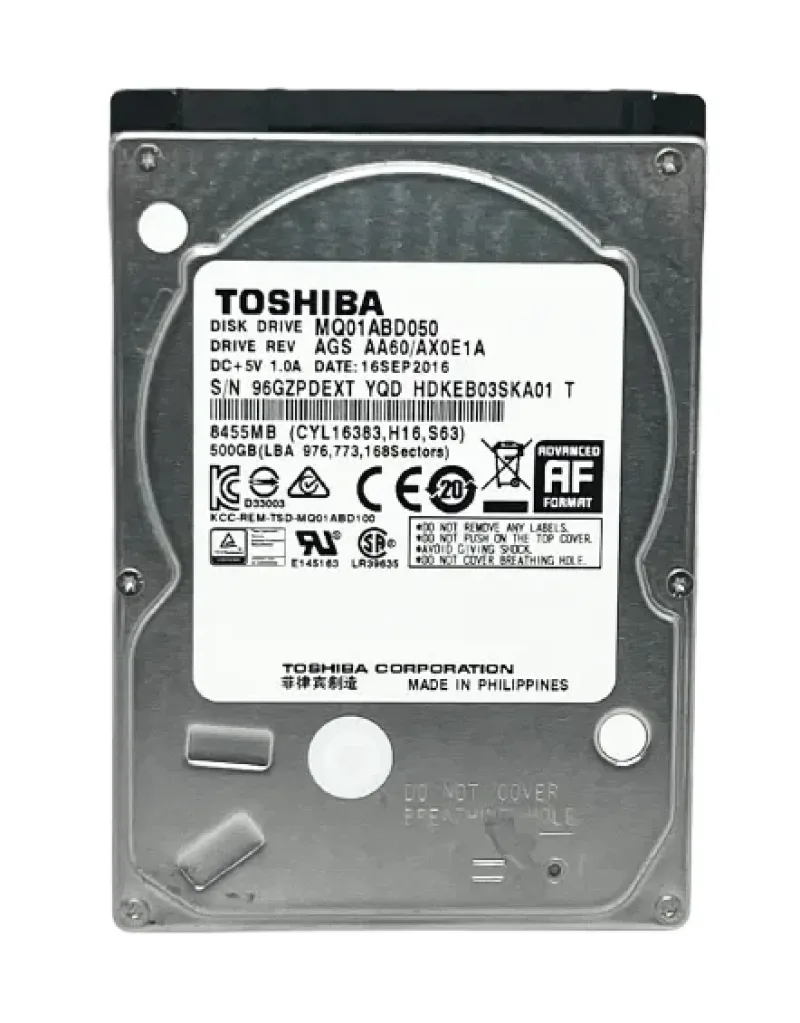 HDD2H02AWL01 - Toshiba 250GB 5400RPM SATA (SATA-II) 3GB/s 8MB Cache Super Slimline 9.5mm 2.5-Inch Notebook Hard Disk Drive