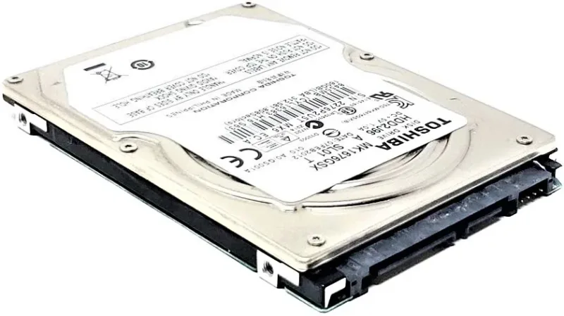 HDD2H24U - Toshiba 250GB 5400RPM SATA (SATA-II) 3GB/s 8MB Cache Super Slimline 9.5mm 2.5-Inch Notebook Hard Disk Drive