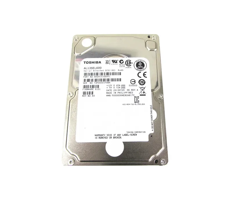 HDE8C01GEA51 - Toshiba 600GB 10000RPM SAS 6GB/s 64MB Cache 3.5-inch Hard Drive