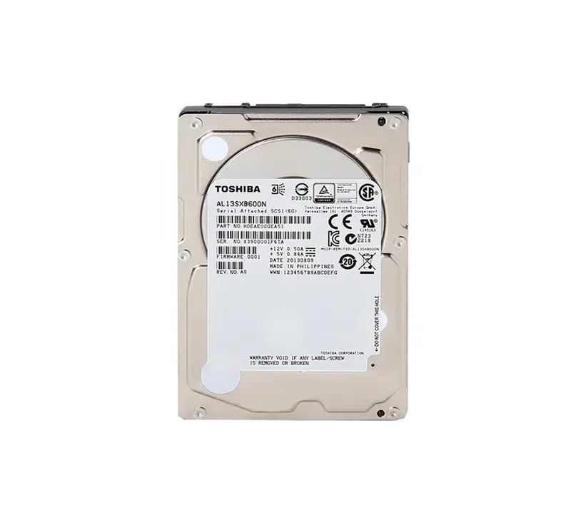 HDEAE00GEA51 - Toshiba AL13SxSeries 600GB SAS 6GB/s 15000RPM 64MB Cache 2.5-inch Hard Drive