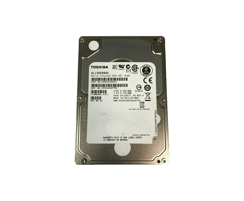 HDEBC00GEA51 - Toshiba 900GB 10000RPM 64MB Cache 2.5-inch SAS 6GB/s Hard Drive