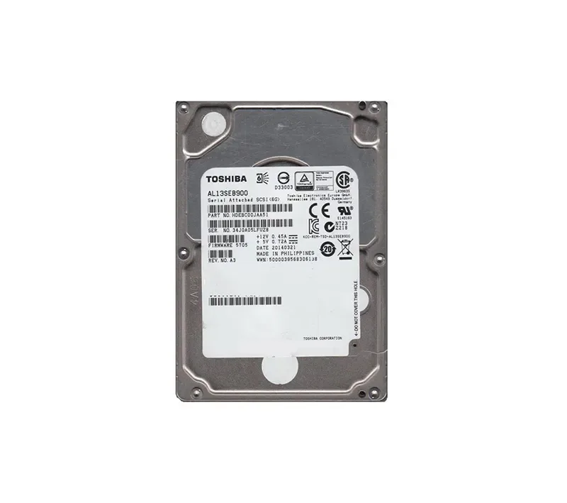HDEBC00JAA51 - Toshiba 900GB 10000RPM SAS 6Gb/s 2.5-inch Hard Drive