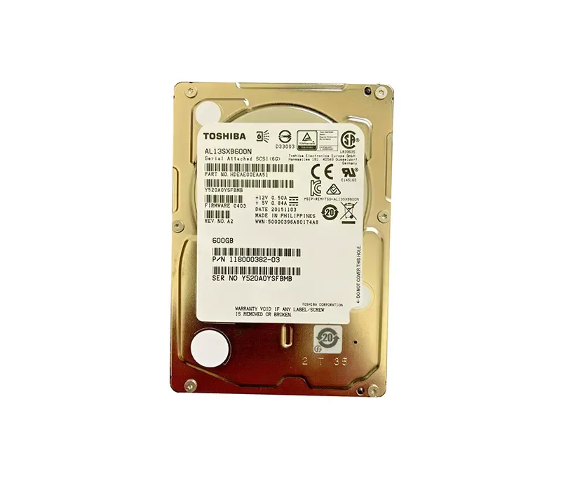 HDEBJ10DAA51 - Toshiba 1.8TB 10000RPM SAS 12Gb/s 128MB Cache 2.5-inch Enterprise Hard Drive