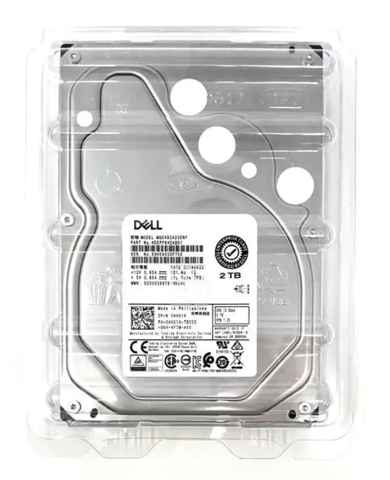 HDEPC02DLA51 - Dell 2TB 7200RPM SAS 6Gb/s 64MB Cache 3.5-inch Nearline Hard Drive