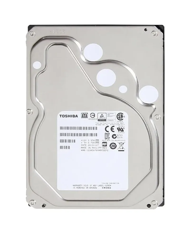 HDERR11GEA51 - Toshiba Enterprise 4TB 7200RPM SATA 6GB/s 128MB Cache 3.5-inch Hard Drive