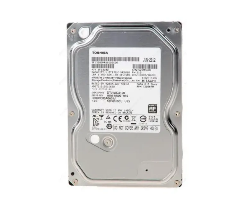 HDKPC03D0A03 - Toshiba 1TB 7200RPM SATA 6Gb/s 32MB Cache 3.5-inch Hard Drive